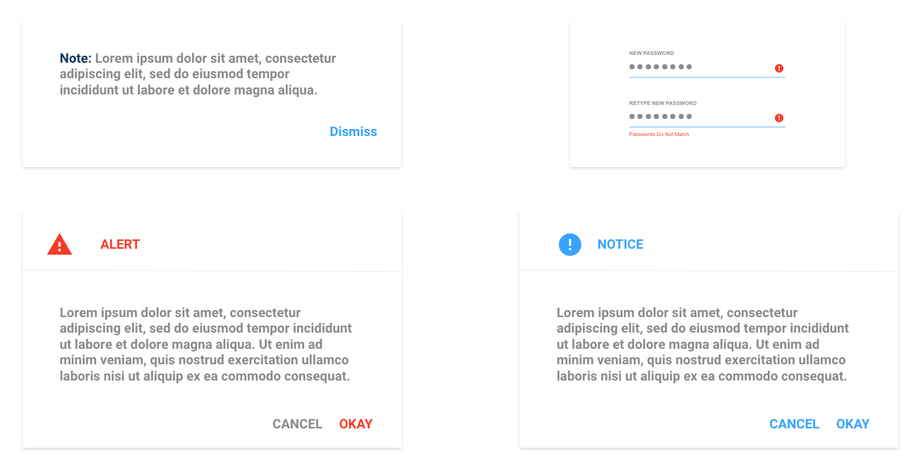  Alerts and Notification Design